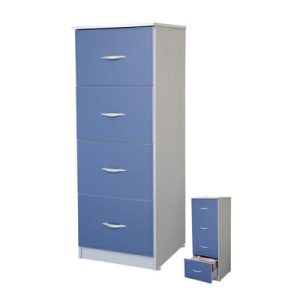 Gaveteiro Arquivo Escritório 4 Gavetas Pasta Suspensa